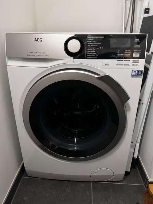 AEG DualSense Condensatie was-droogcombinatie 9/6kg, 6 tot 8 kg, Ophalen, Zo goed als nieuw