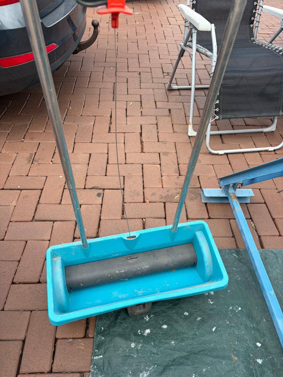 Strooibak, Ophalen, Gebruikt