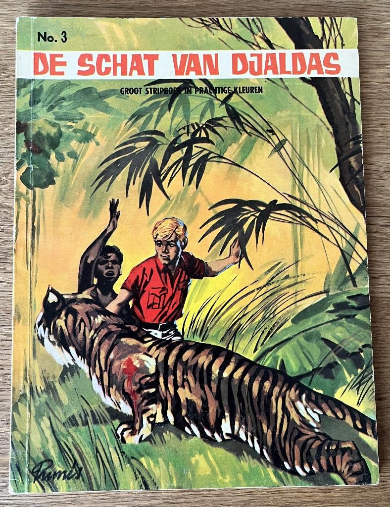 Jungle Reeks - De schat van Djaldas -3-1e dr(1967) Strip, Une BD, Utilisé