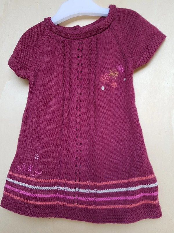 ORCHESTRA - Jolie robe rose - T.12 mois/74 cm, Kinderen en Baby's, Babykleding | Maat 74, Gebruikt, Meisje, Jurkje of Rokje, Ophalen of Verzenden