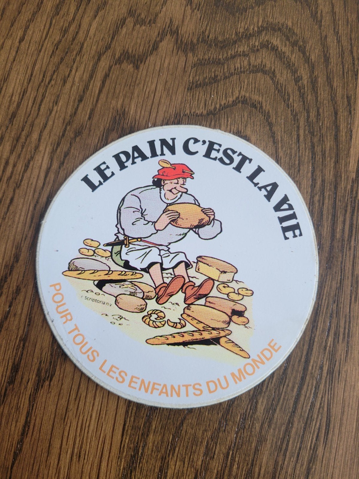 oude sticker suske en wiske, Ophalen of Verzenden