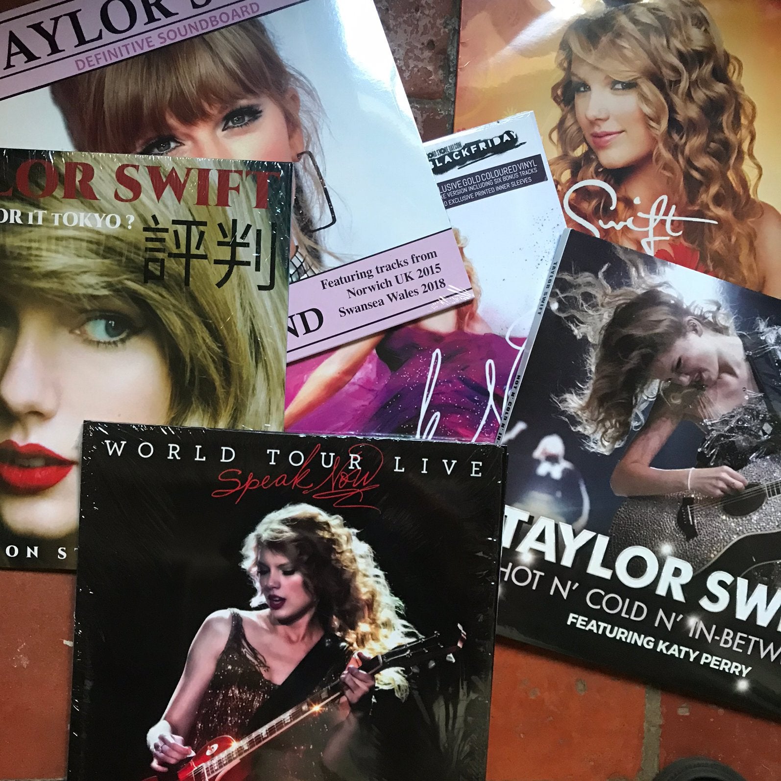Taylor's vinyl collection 6 Vinyl Albums, Enlèvement ou Envoi, Pop, LP