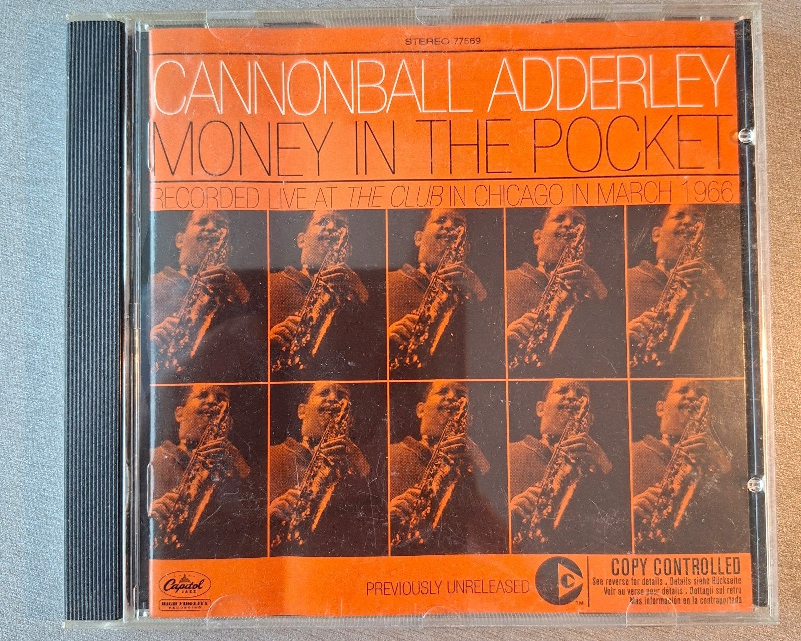 Cd. Cannonball Adderley. Money in the pocket., Ophalen of Verzenden, Gebruikt