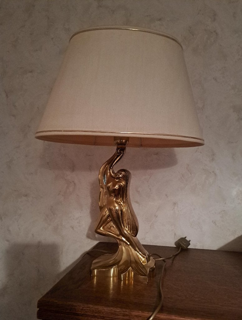 koperen lampadaire, heel goede staat, Ophalen of Verzenden, Koper