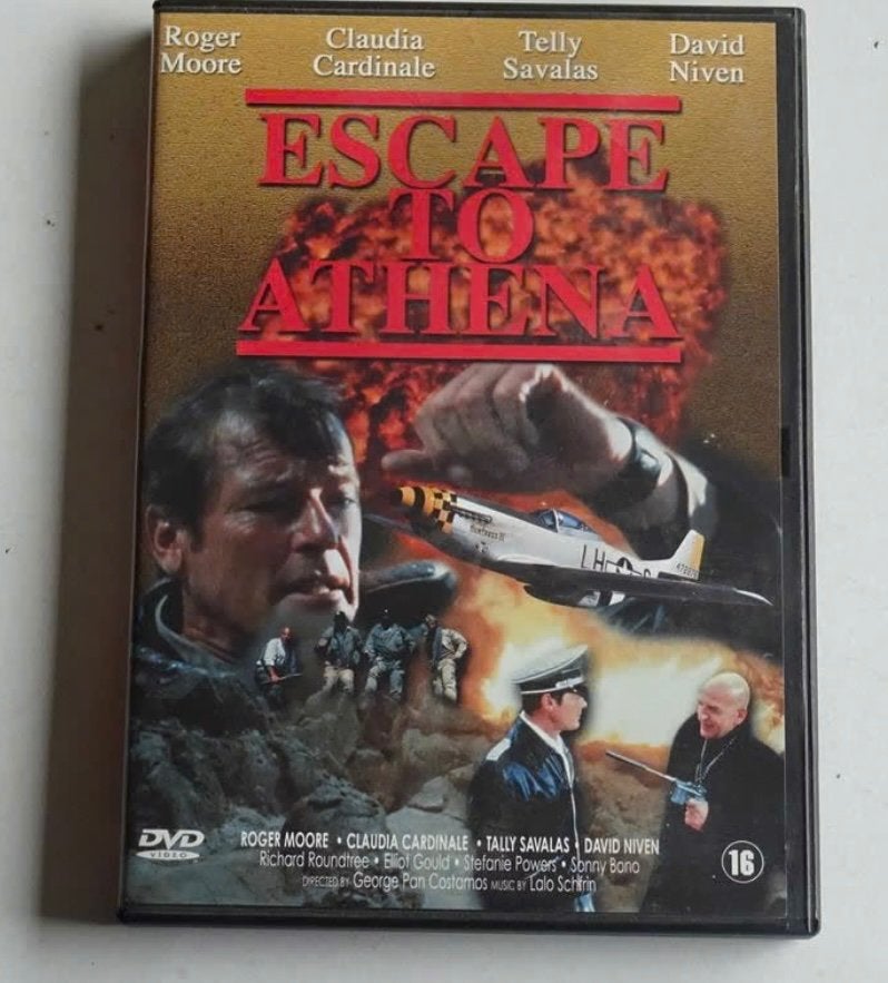 DVD Escape to Athena (1979) Roger Moore Claudia Cardinale, Cd's en Dvd's, Dvd's | Actie, Ophalen of Verzenden, Engels, Nederlands