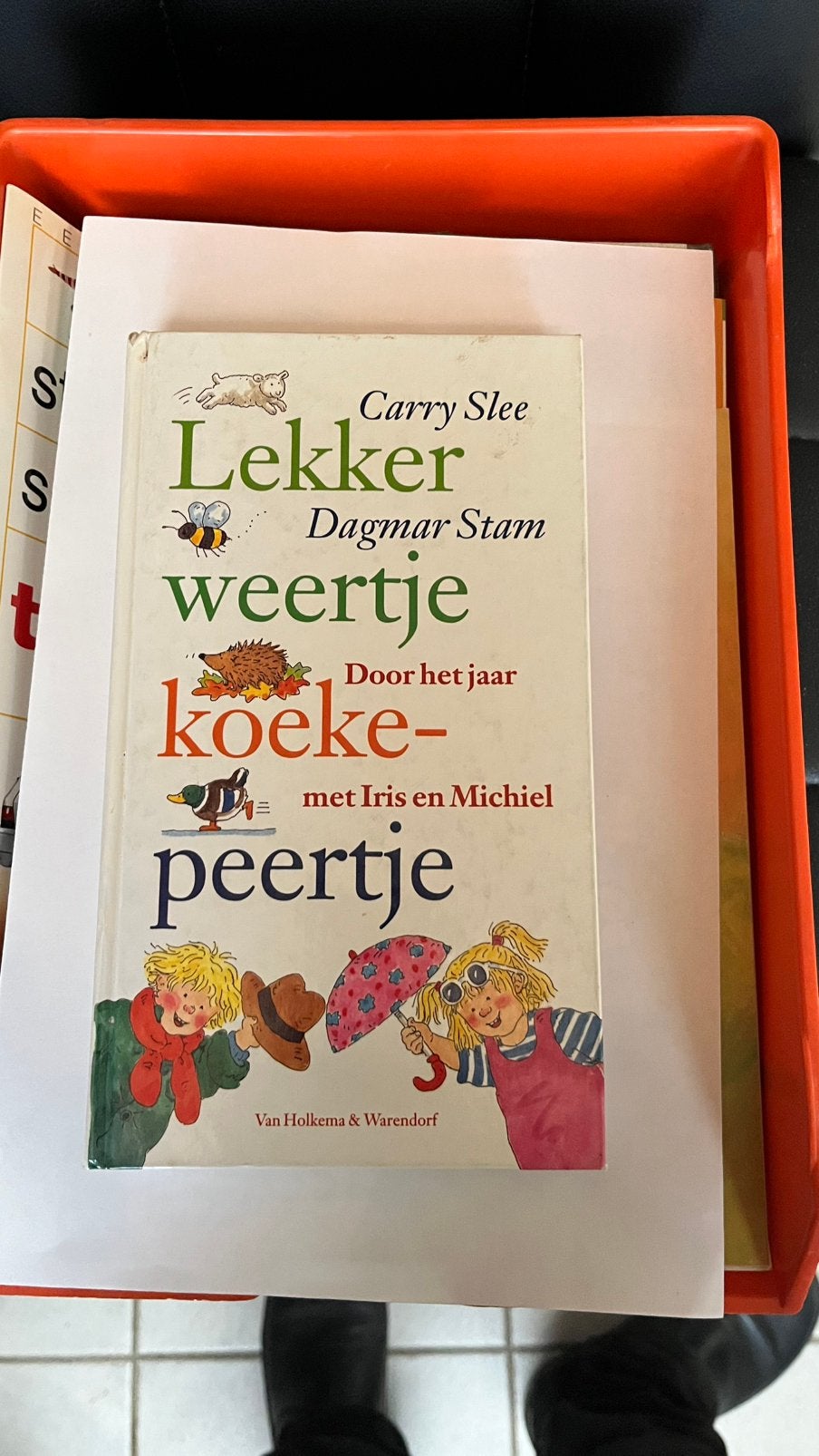 Lekker weertje koekepeertje Carry Slee Dagmar Stam Hardcover, Boeken, Kookboeken, Ophalen, Zo goed als nieuw