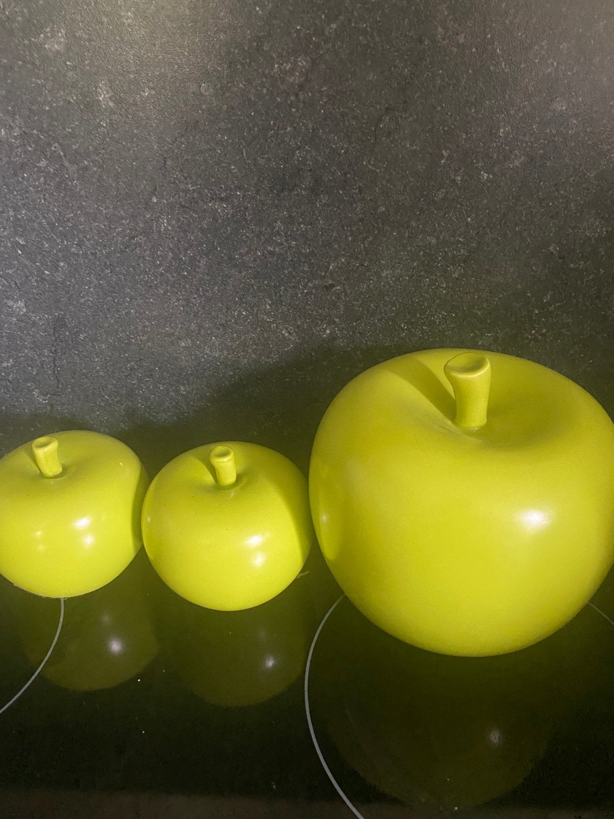 3 decoratieve appels J-Line, Maison & Meubles, Enlèvement ou Envoi, Comme neuf