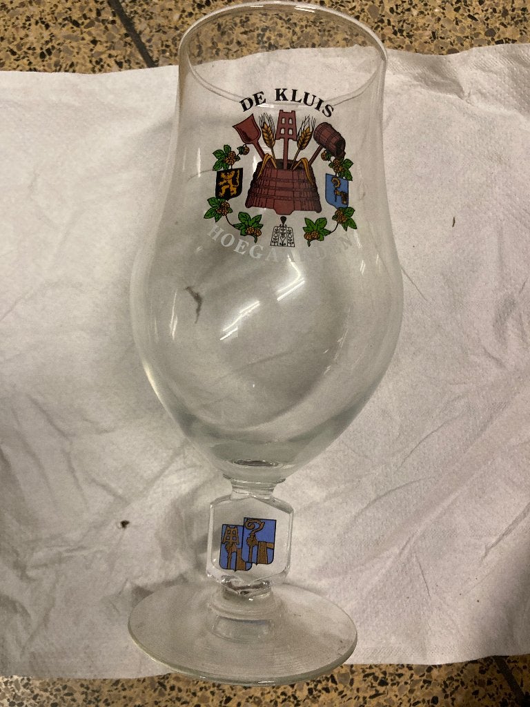 Hoegaarden glas, Ophalen of Verzenden, Nieuw, Bierglas