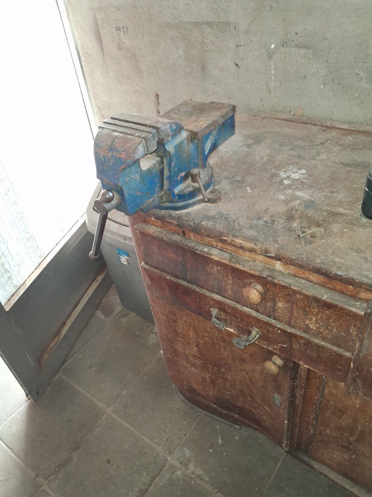 bankschroef, Doe-het-zelf en Bouw, Ophalen, Bankschroef