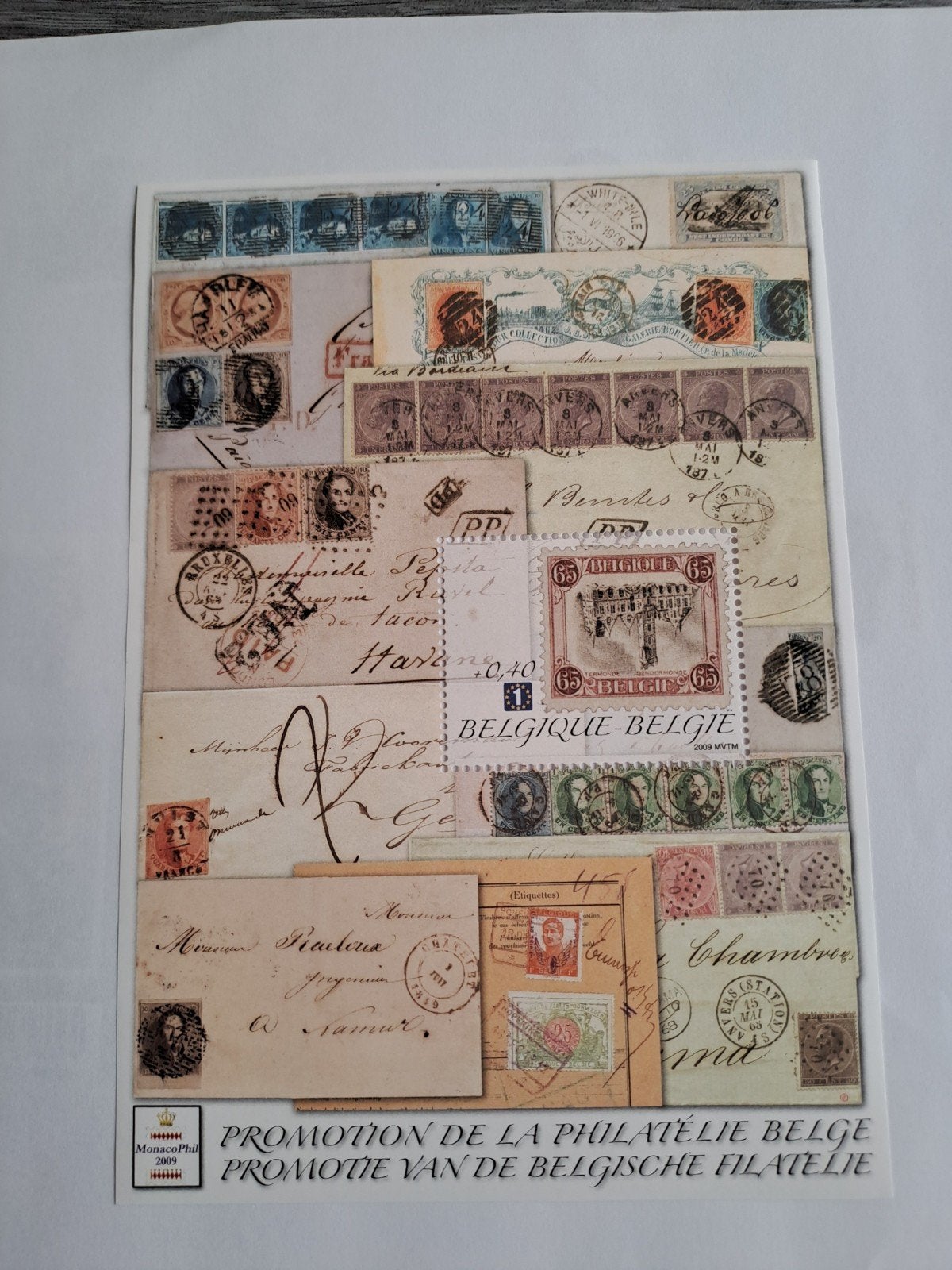 Belgische postzegels 2009, Ophalen