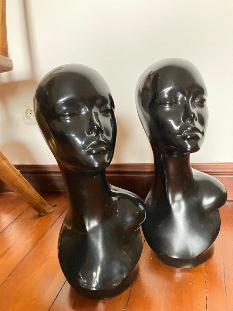 Lot de 2 têtes modèle de présentation - 10 €, Enlèvement, Neuf