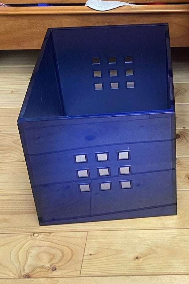 Heel leuke blauwe Lekmann van Ikea in mooie staat!, Huis en Inrichting, Ophalen, Gebruikt