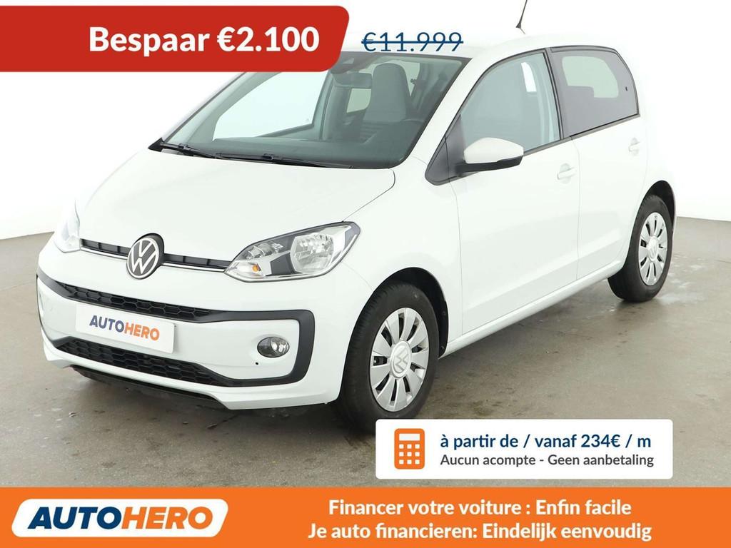 Volkswagen up! 1.0 (bj 2021), Auto's, Volkswagen, Voorwielaandrijving, Stof, Gebruikt, 48 kW