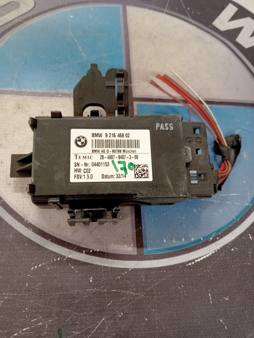 BMW zetelverwarming module (921646802), -, Utilisé, -, Enlèvement ou Envoi