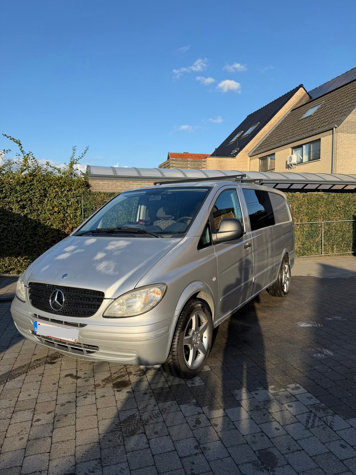 Mercedes Vito 120cdi, Autos, Argent ou Gris, Achat, 2987 cm³, Carnet d'entretien