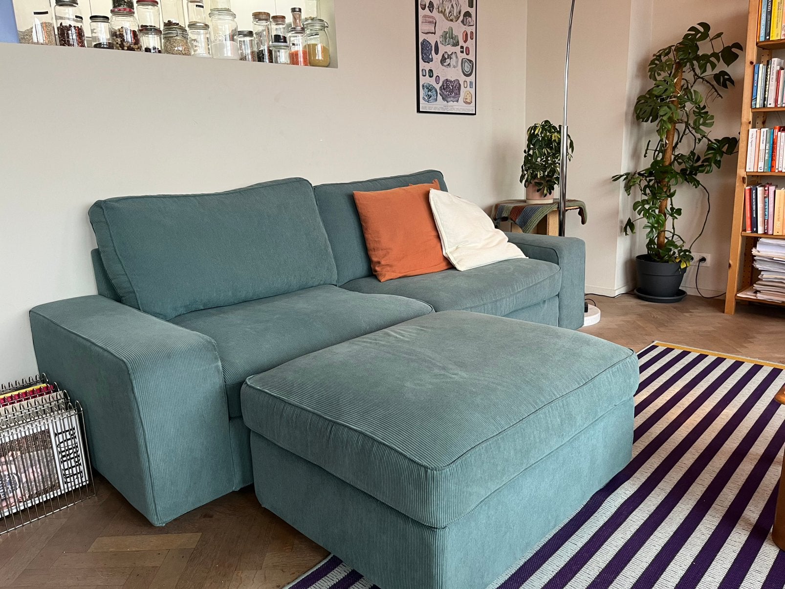 Kivik zetel Ikea, Huis en Inrichting, Ophalen, Zo goed als nieuw, Stof