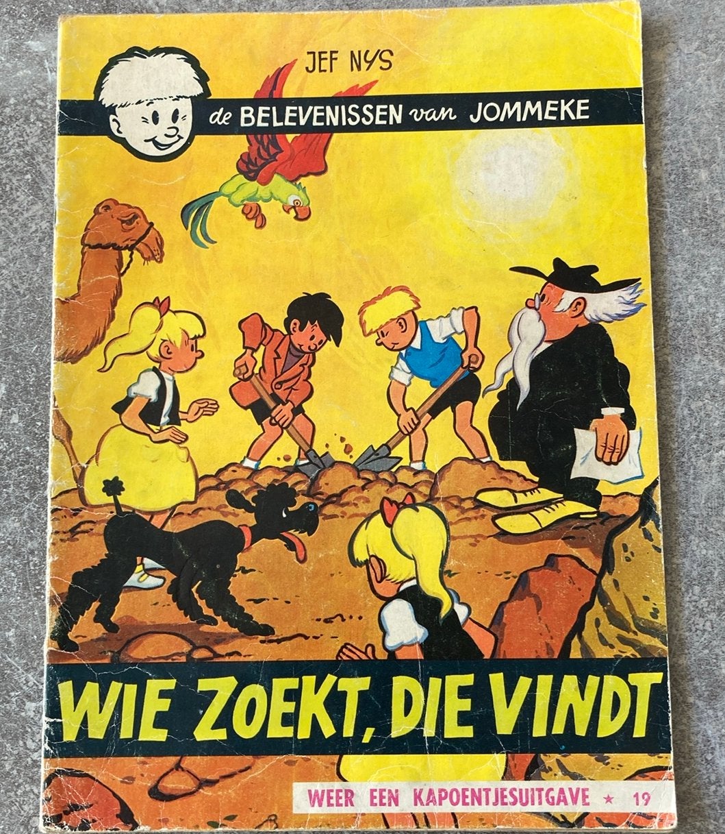 Jommeke jef nys wie zoekt, die vindt 19, Boeken, Meerdere stripboeken, Ophalen, Gelezen
