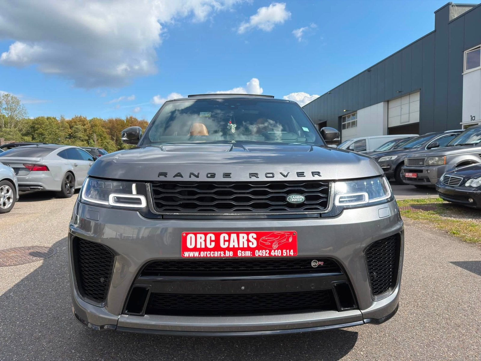 LAND ROVER RANGE ROVER SPORT SVR 5.0 V8 SURALIMENTÉ 700 CV, Cuir, Achat, Entreprise, Entretenue par le concessionnaire