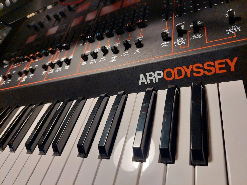 Korg Odyssey fs mk3, Muziek en Instrumenten, Synthesizers, Ophalen, Korg, Overige aantallen, Zo goed als nieuw