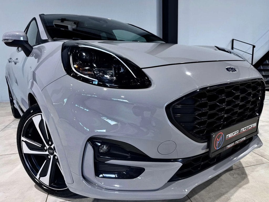 Ford Puma 1.0i Turbo 125CV "ST-Line" ! 53.104KM ! CACTUS GRE, Argent ou Gris, Achat, Euro 6, Entreprise