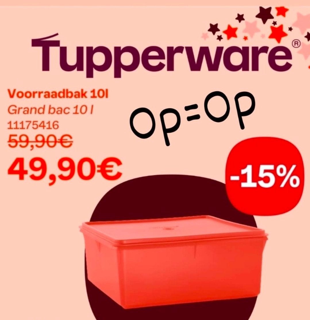Boîte à gaufres Tupperware, Enlèvement ou Envoi, Neuf