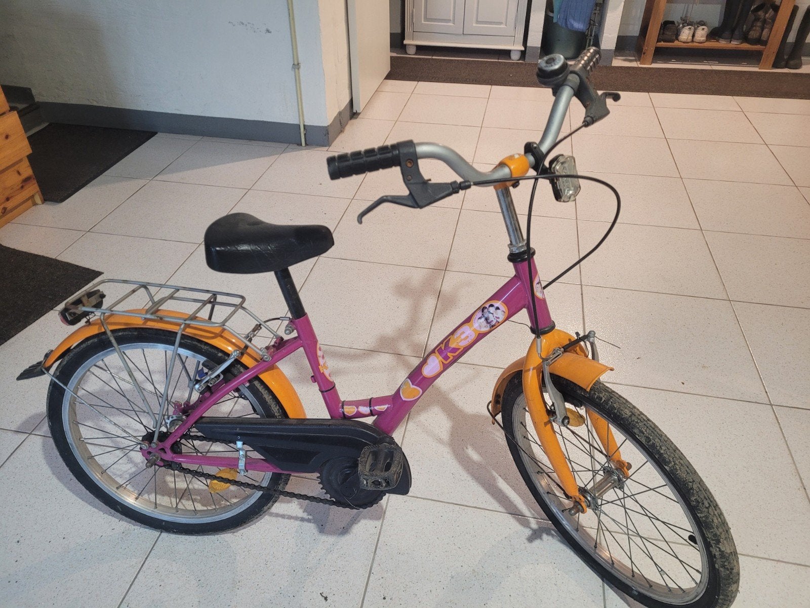 K3 fiets 6 tot 9j, Ophalen