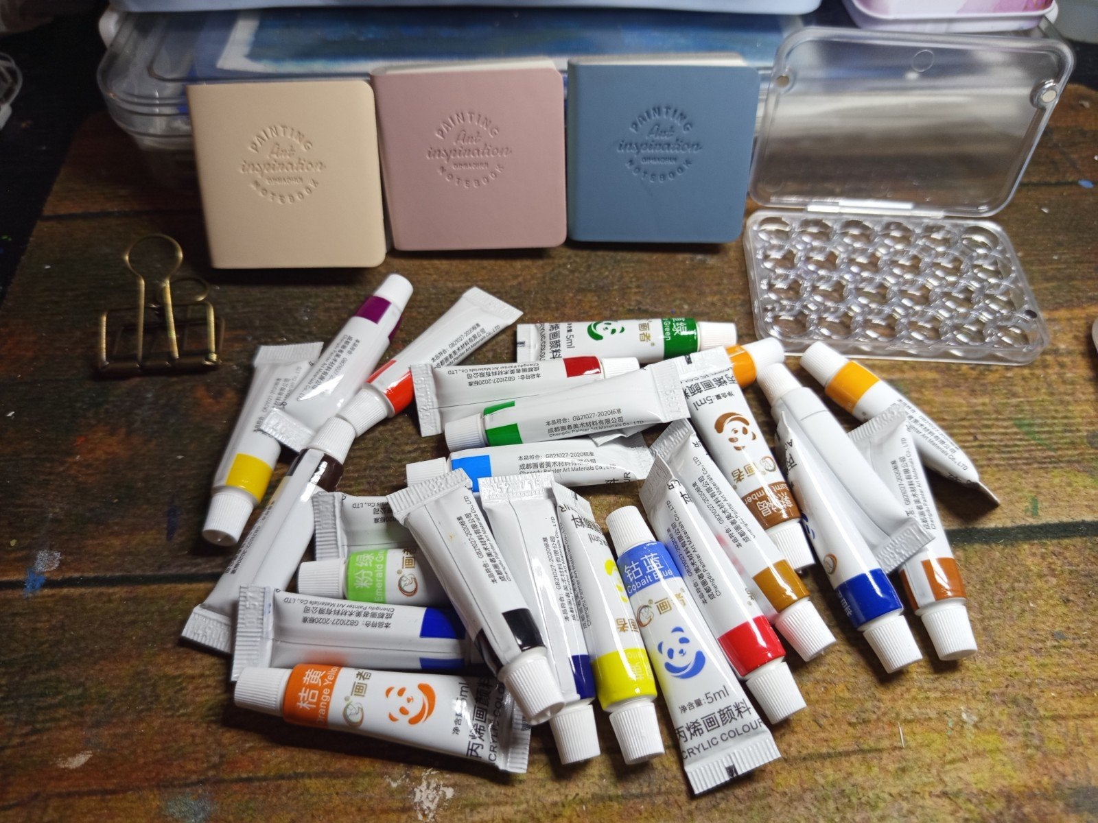 Acryl set, Verzenden