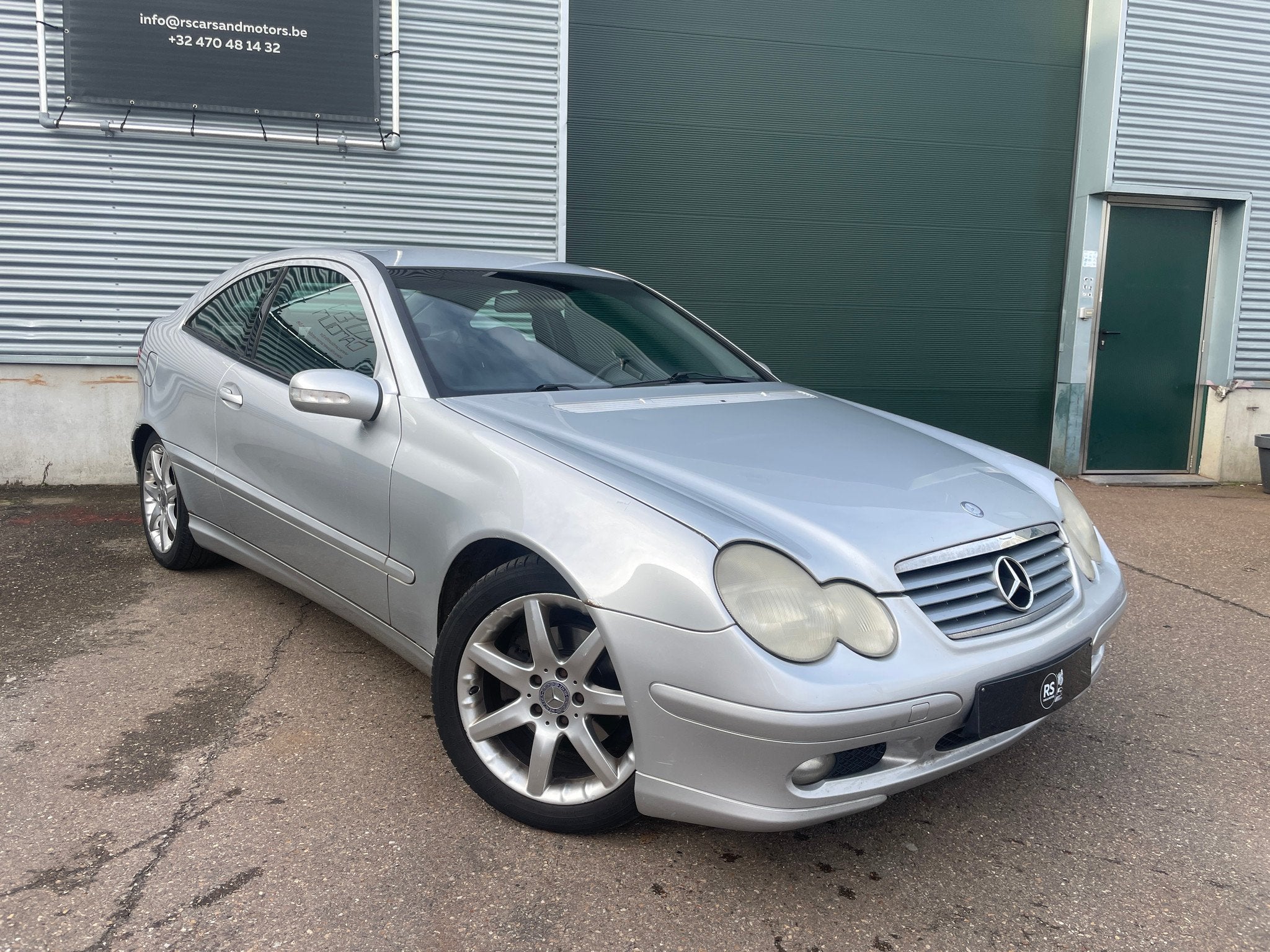 Mercedes-Benz C 220 Coupé/Airco/Leder, Auto's, 100 kW, 4 zetels, Achterwielaandrijving, Gebruikt