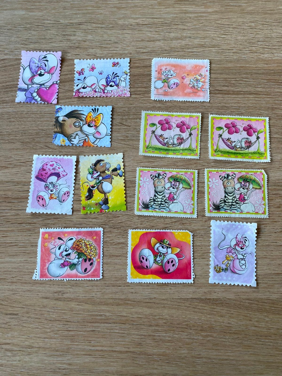 Postzegels diddl, Verzamelen, Ophalen of Verzenden, Diddl