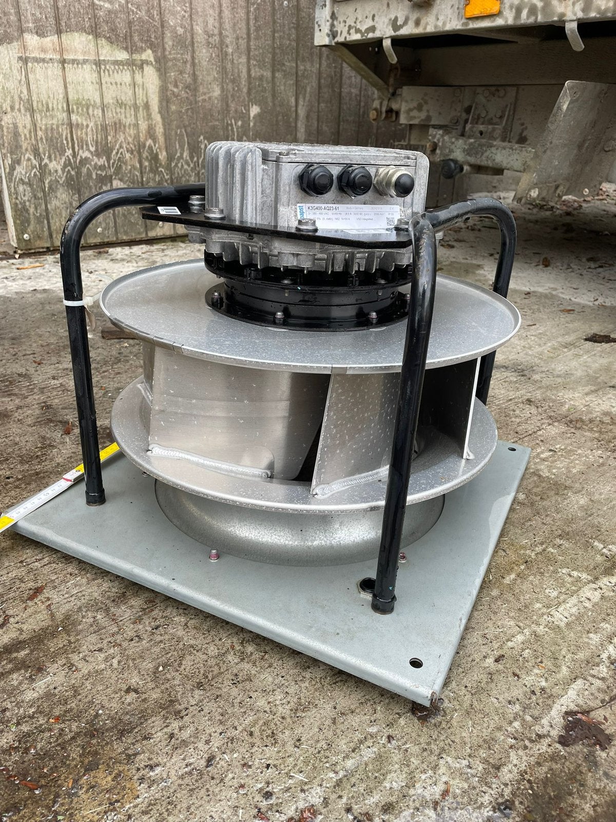 Industriële ventilator – ebm-papst 3kW – 400V 3-fase, Bricolage & Construction, Ventilation & Extraction, Comme neuf, Ventilateur