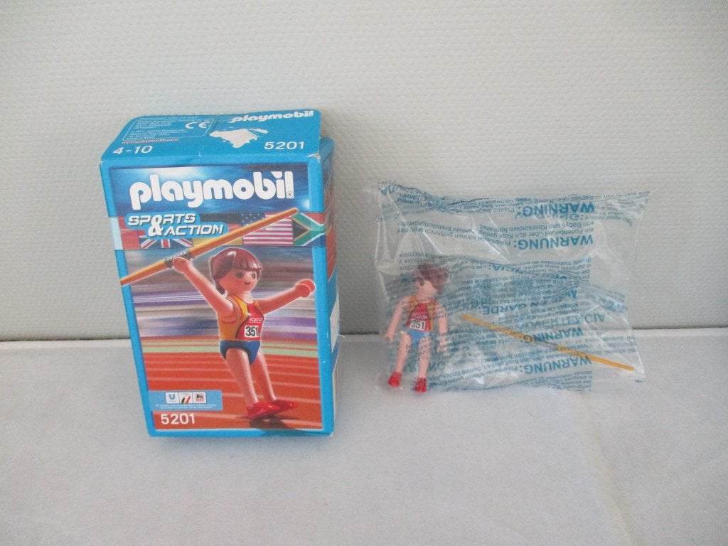 Playmobil speerwerpster 5201 speelgoed kinderen kind, Ophalen of Verzenden, Zo goed als nieuw