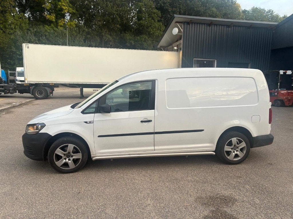 Volkswagen Caddy Maxi, Auto's, 75 kW, Zwart, 4 cilinders, Wit