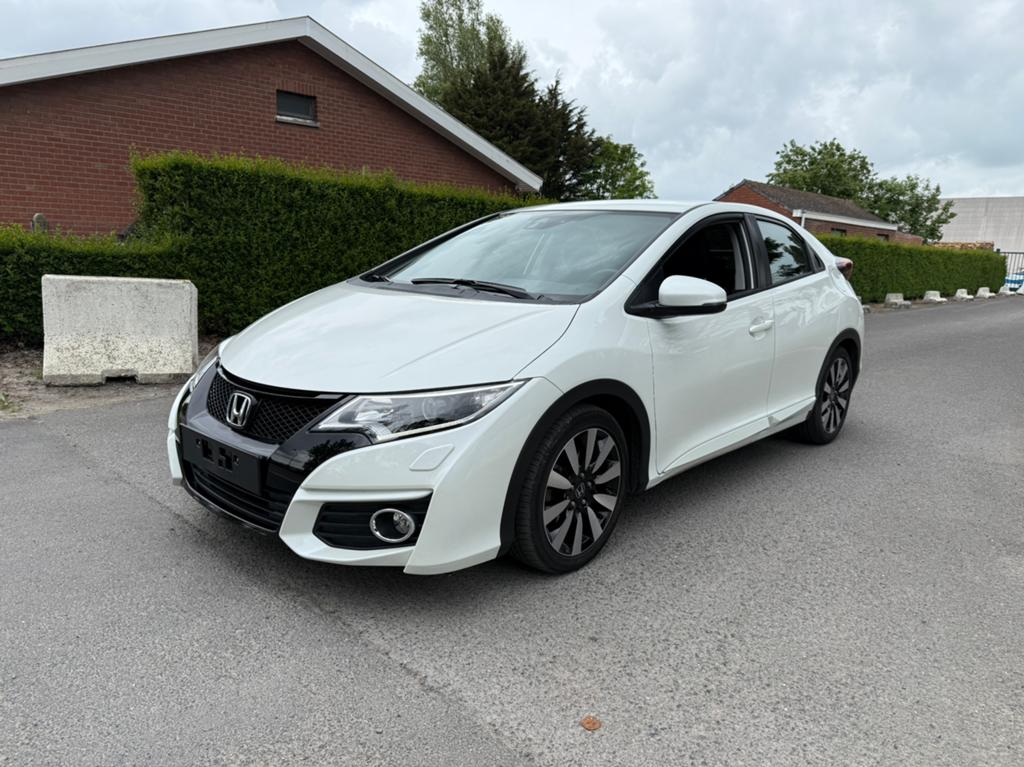 Honda Civic | 1.8i-vtec | Automaat | Camera | 29.000Km |, Auto's, Stof, Wit, Bedrijf, 5 zetels