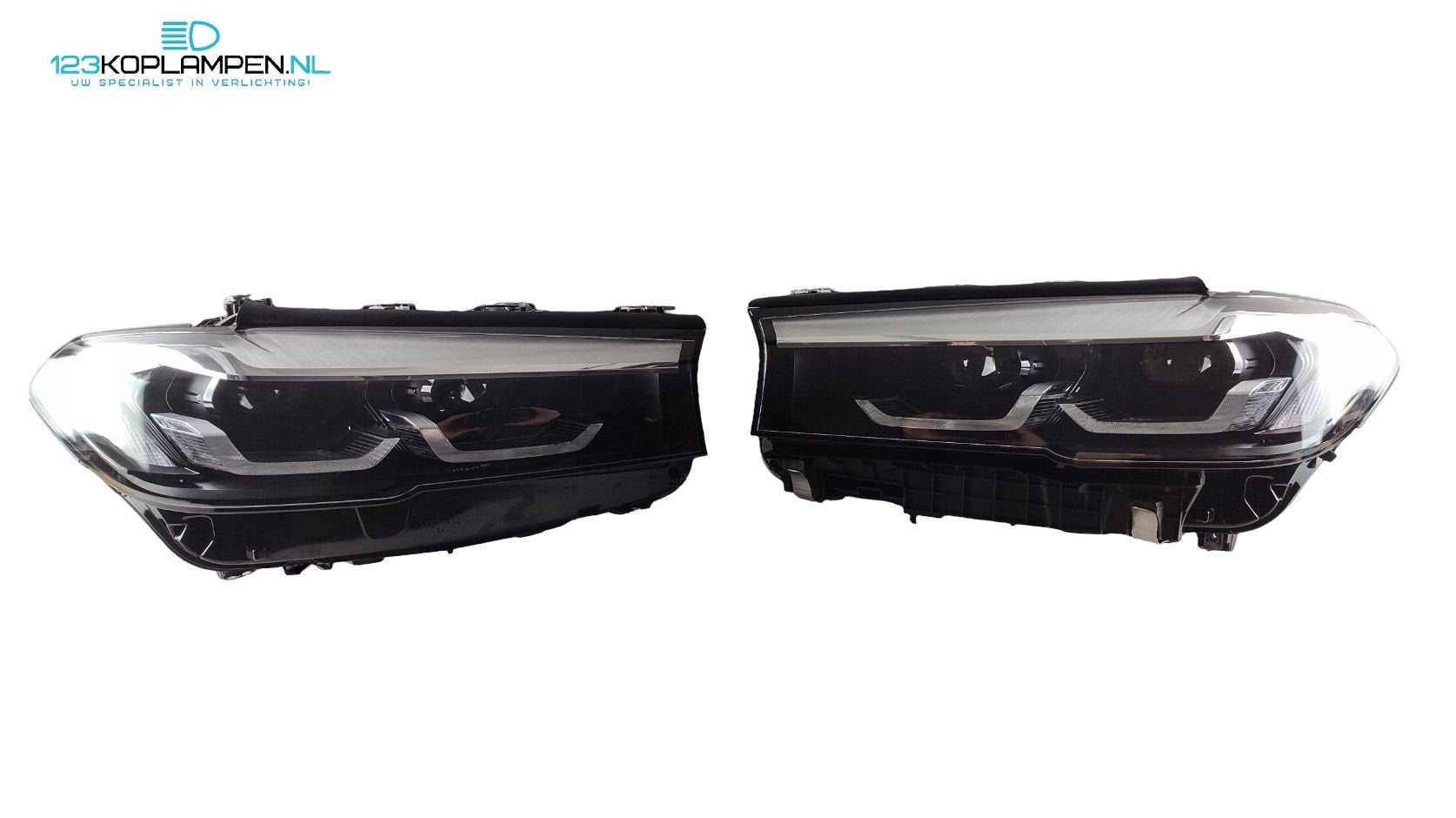 BMW 5 Serie G30 G31 Facelift LCI Full LED koplamp koplampen, Gebruikt, -, Verzenden, -