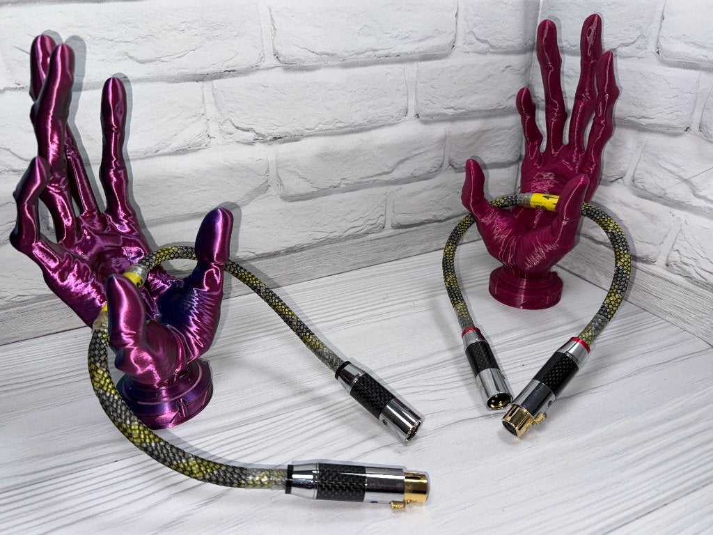Vadimych G.S. XLR Kabel van Vadimych Interlink Kabel, TV, Hi-fi & Vidéo, Enlèvement, Comme neuf, Moins de 2 mètres, Câble Interlink