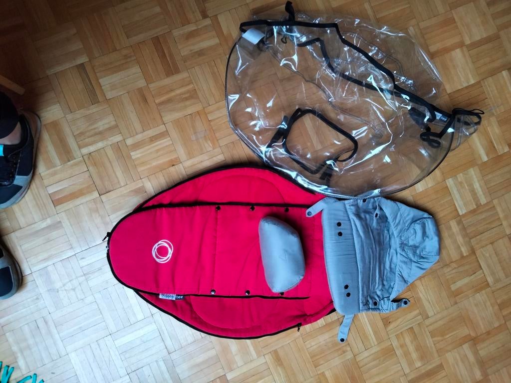 Voetenzak en regenhoes Bugaboo Bee, Kinderen en Baby's, Ophalen, Gebruikt, Kinderwagen, Bugaboo