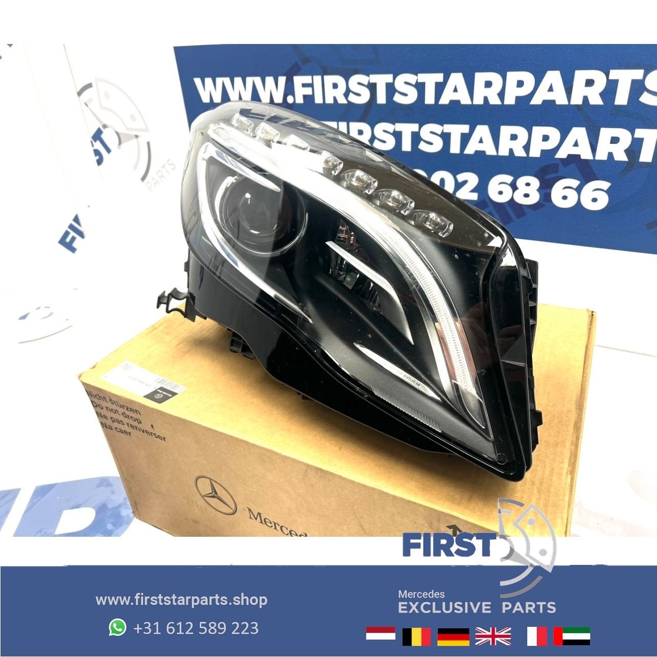 A1569062400 W156 GLA ILS KOPLAMP RECHTS origineel Mercedes I, Utilisé, -, -, Enlèvement ou Envoi