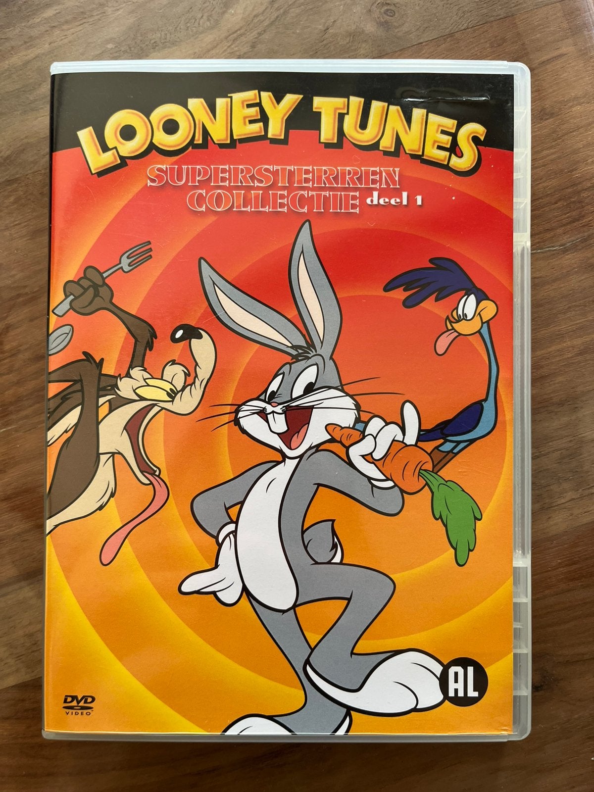 DVD The Looney Tunes - Supersterrencollectie Deel 1, Bonusmateriaal, Animatie, Ophalen of Verzenden, Zo goed als nieuw