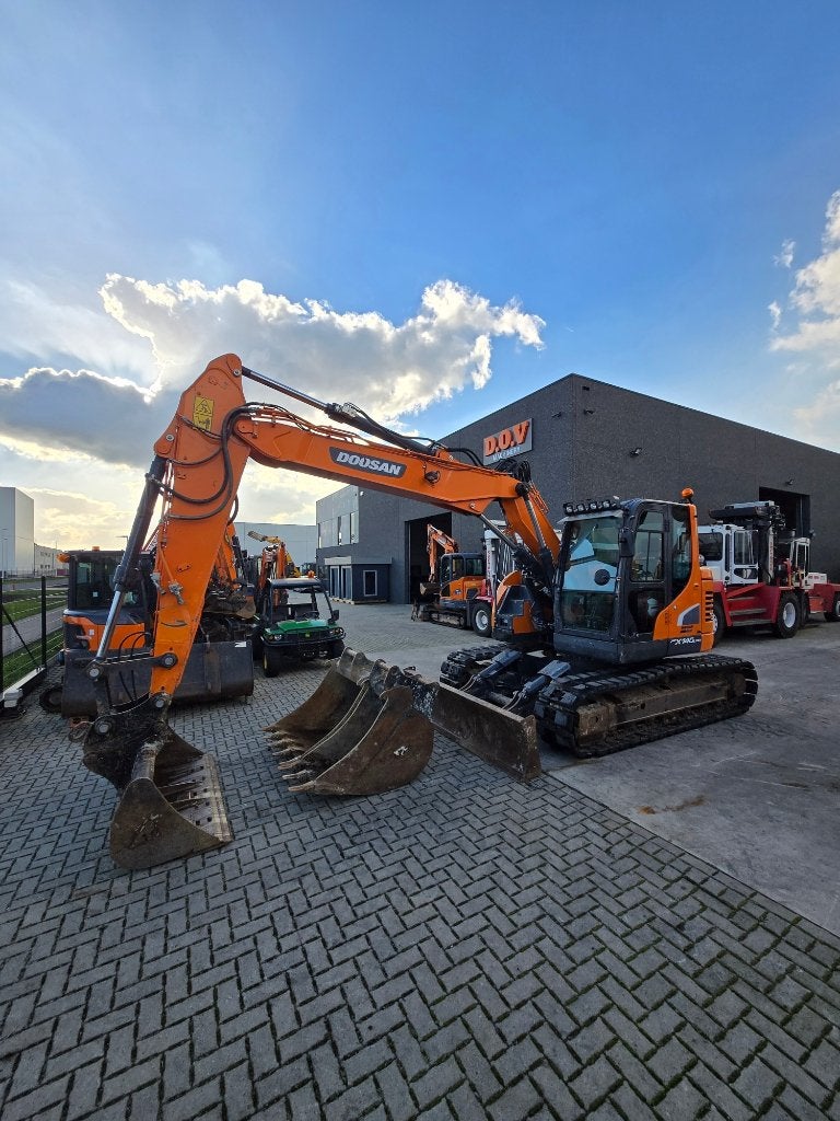 Doosan DX140LCR-5, Ophalen, Graafmachine