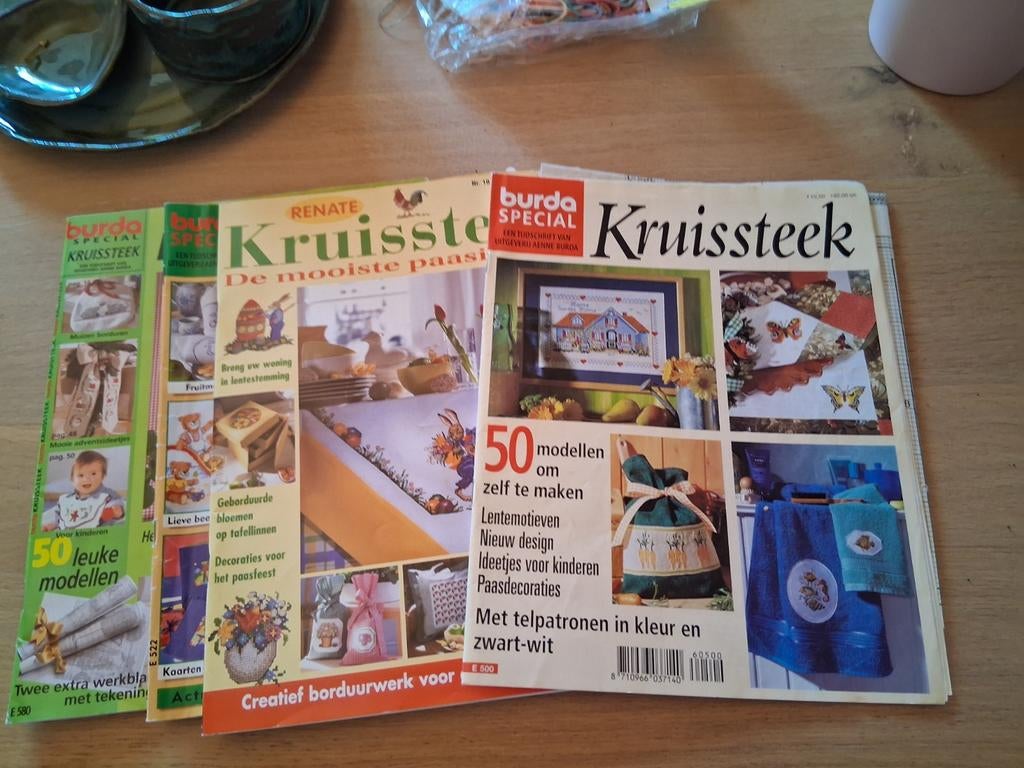 Kruissteekpatronen, Hobby & Loisirs créatifs, Broderie & Machines à broder, Enlèvement ou Envoi