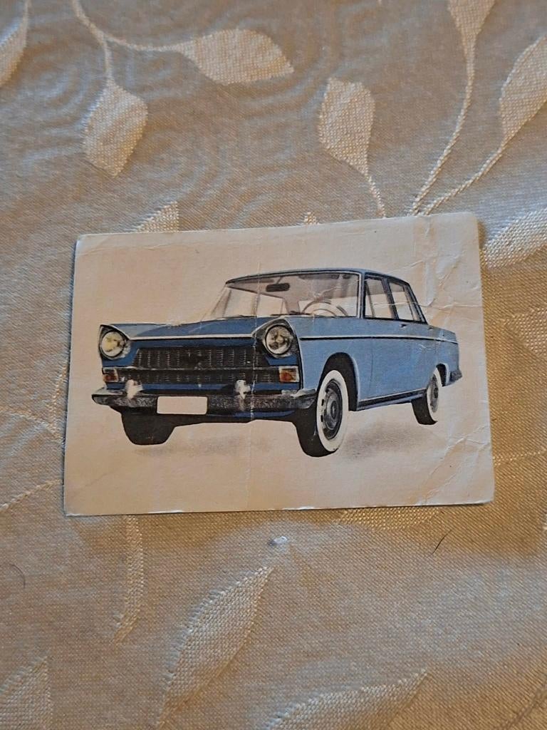 Prentje/Chromo : Seat 1400 / Chocolade Jacques, 1960 tot 1980, Gebruikt, Ophalen of Verzenden, Prent