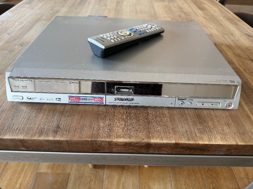 Te koop: PANASONIC HDD & DVD-speler, Ophalen, Zo goed als nieuw