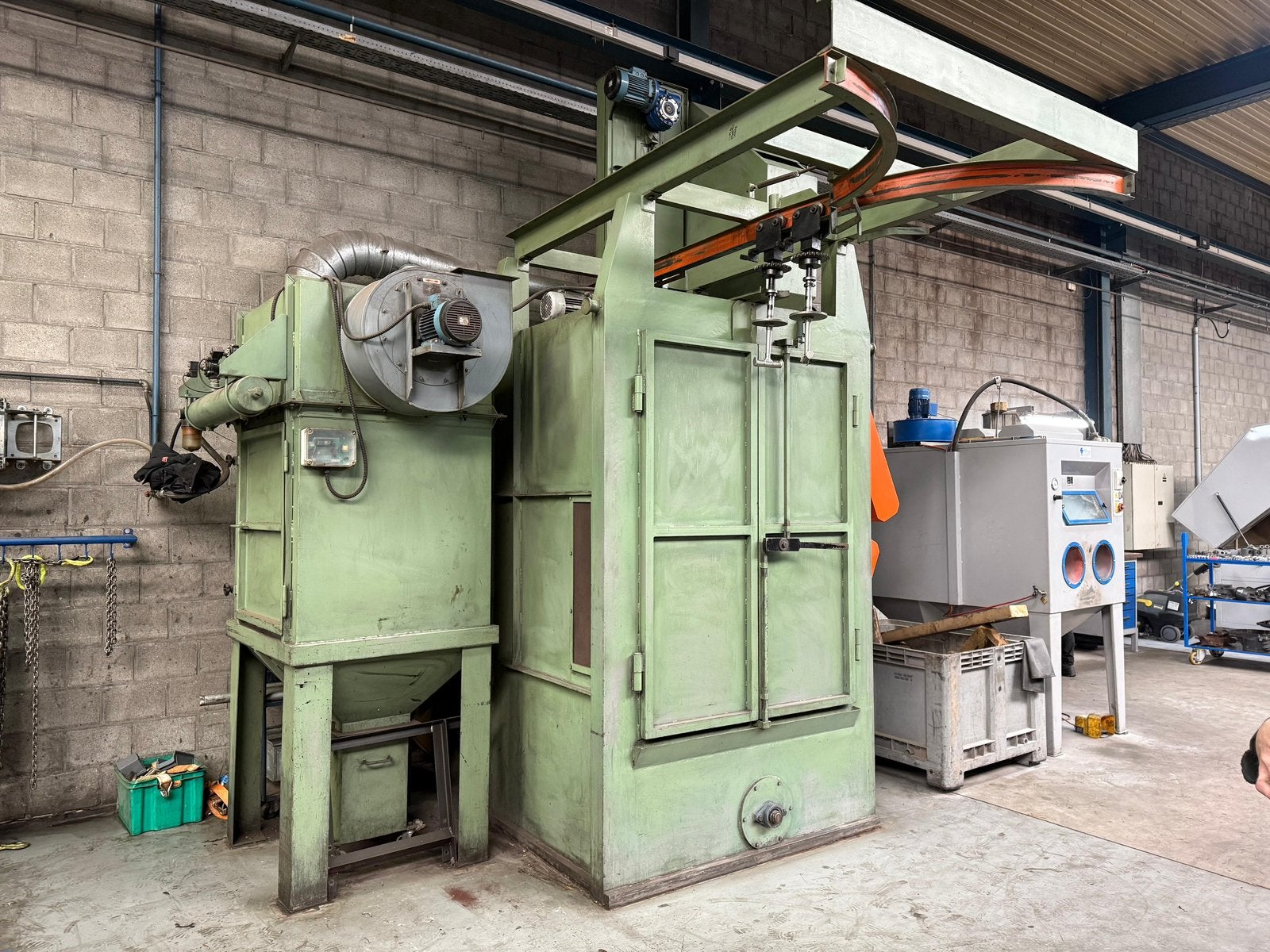 Straal werpketel machine, Doe-het-zelf en Bouw, Reinigingsmachines, Gebruikt, Overige typen, Ophalen