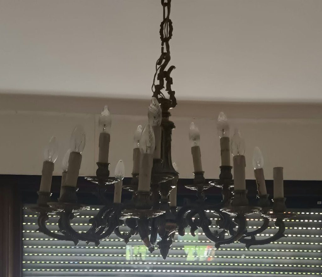 Koper luster, Huis en Inrichting, Ophalen