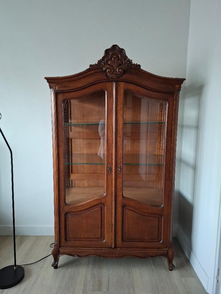 Vitrine style Louisxv, Antiquités & Art, Enlèvement