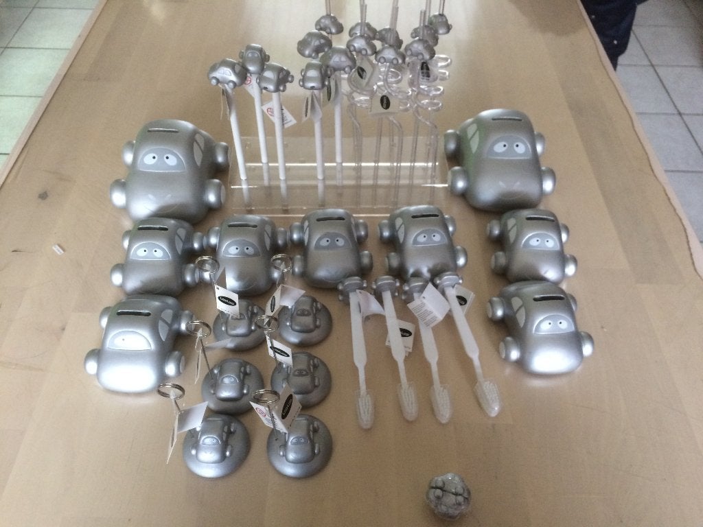 Sammy auto zilver van Bb collectie UITVERKOOP, Ophalen of Verzenden, Nieuw, Kraamcadeau
