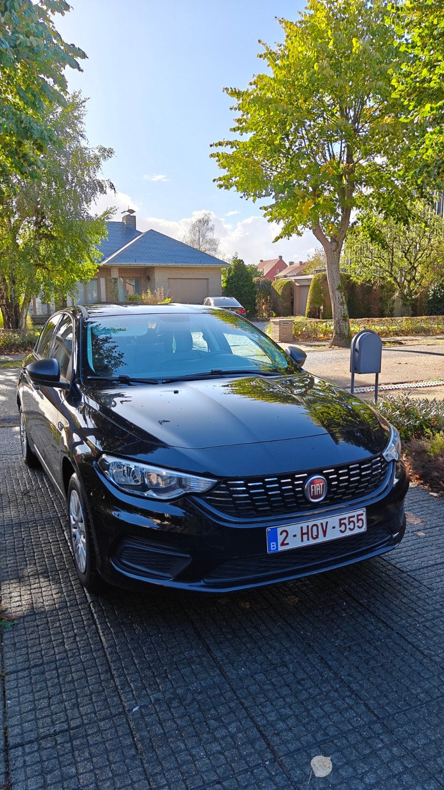 Fiat Tipo Sedan zwart 98.000 KM 2017 benzine 1.4, Autos, Achat, Noir, Tipo, Essence