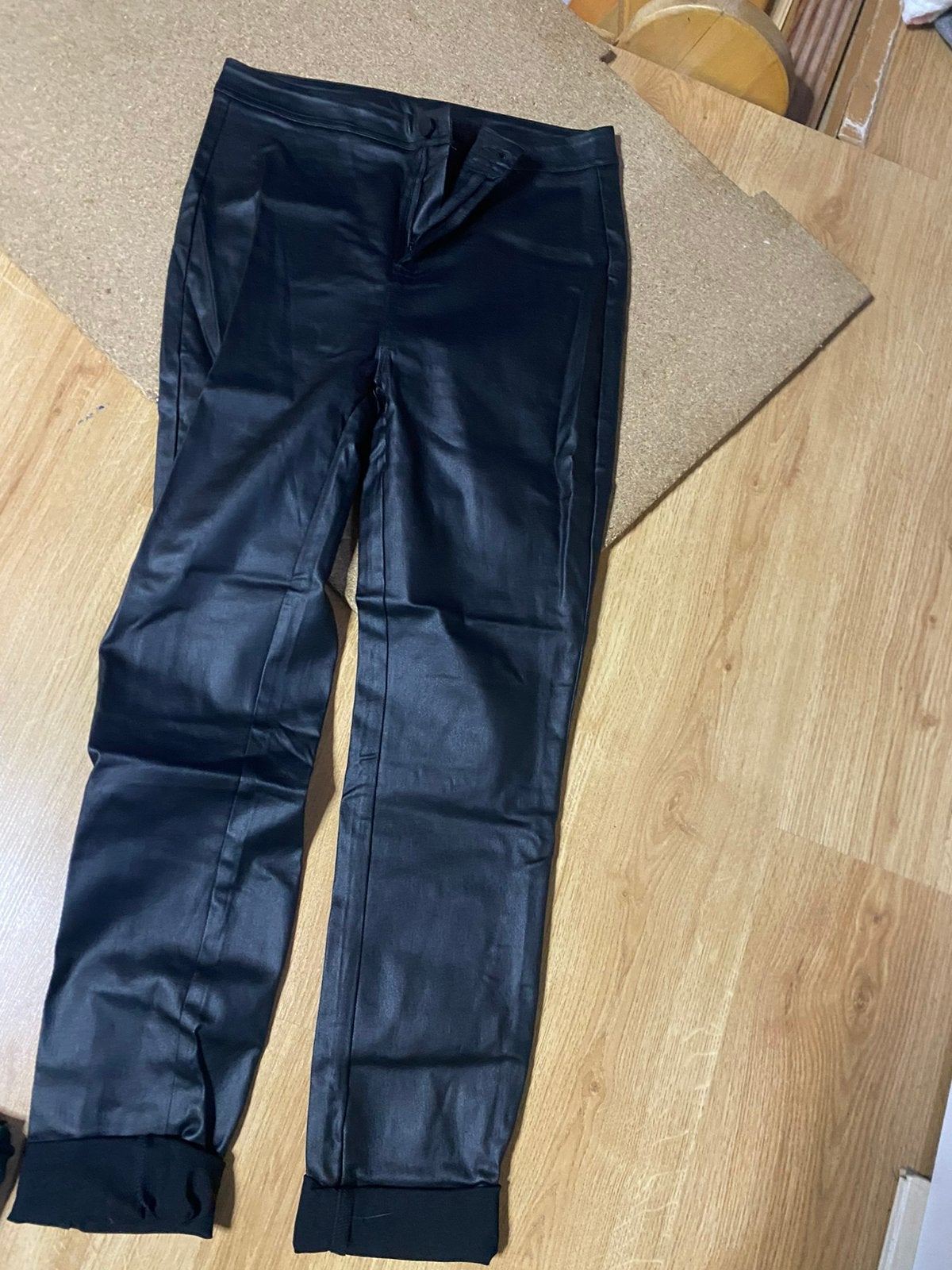 leren broek, Kleding | Dames, Ophalen, Zo goed als nieuw
