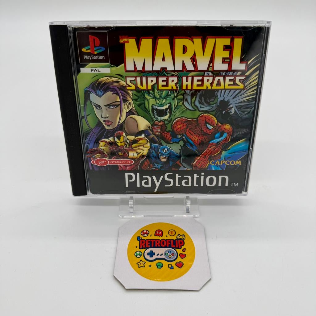 Marvel Super Heroes Sony Playstation 1 PS1 - PAL FR, Consoles de jeu & Jeux vidéo, Jeux | Sony PlayStation 1, Enlèvement ou Envoi