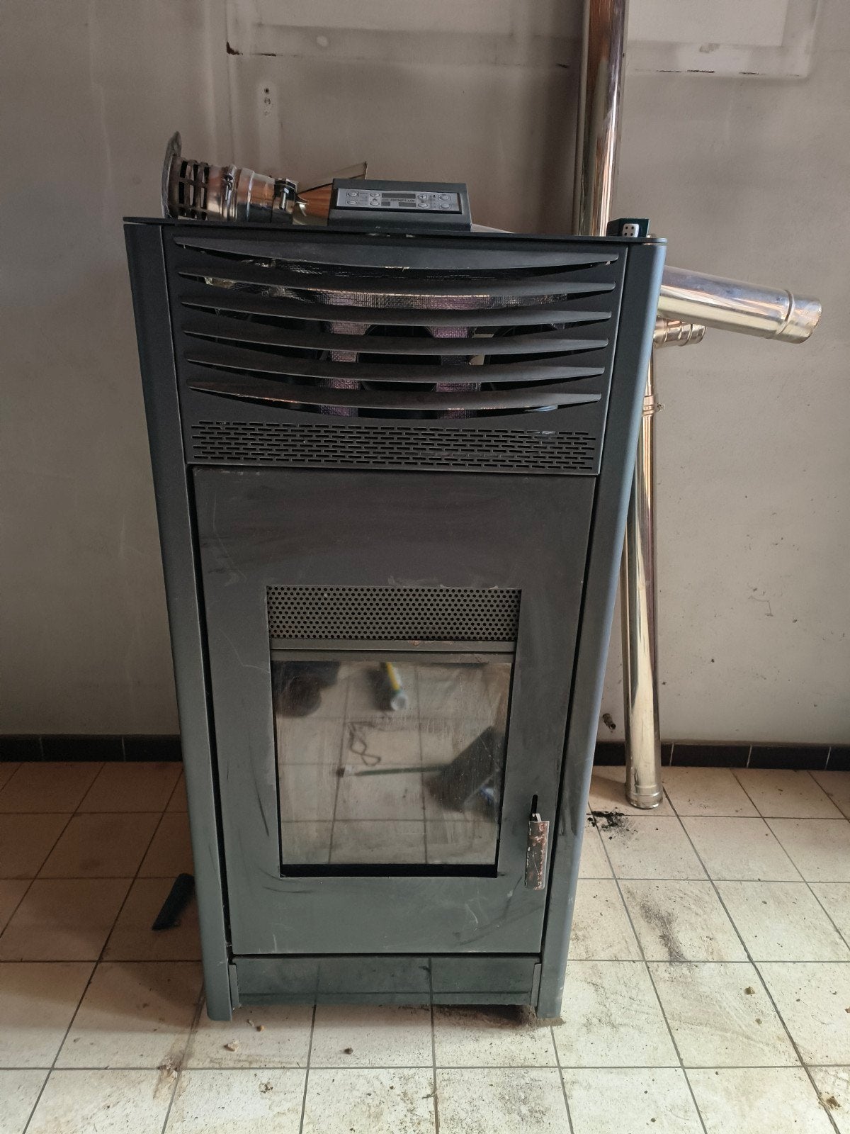 Pelletkachel MZ nebiolo Aria4D 18kW, Maison & Meubles, Enlèvement, Poêle à granulés